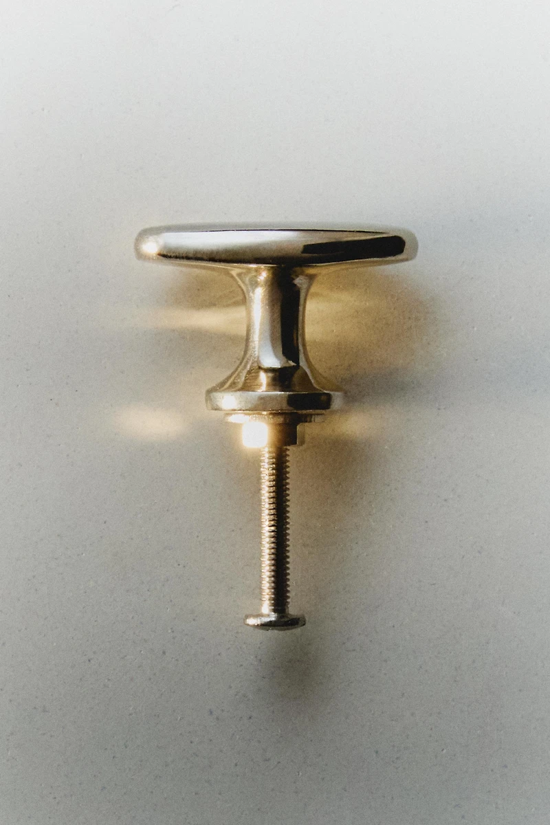PACK OF OVAL METAL KNOBS (PACK OF 2)