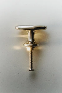 PACK OF OVAL METAL KNOBS (PACK OF 2)