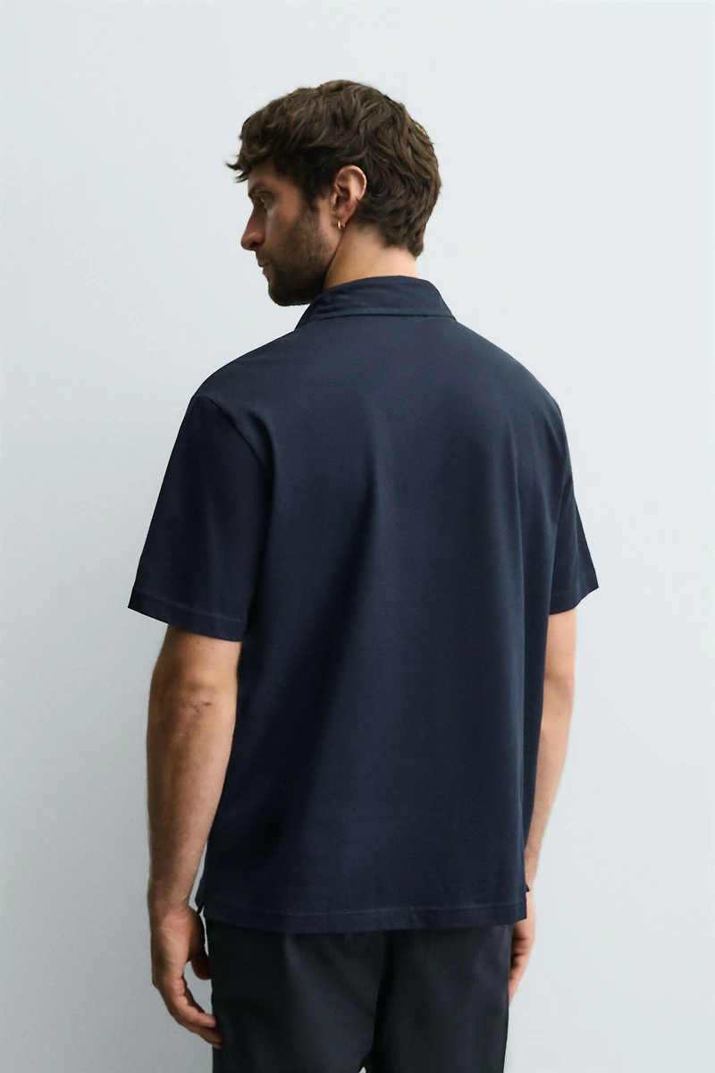 MERCERIZED FINISH POLO SHIRT