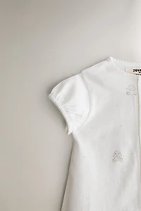 CHILDREN'S ELEPHANT SHORT ROMPER