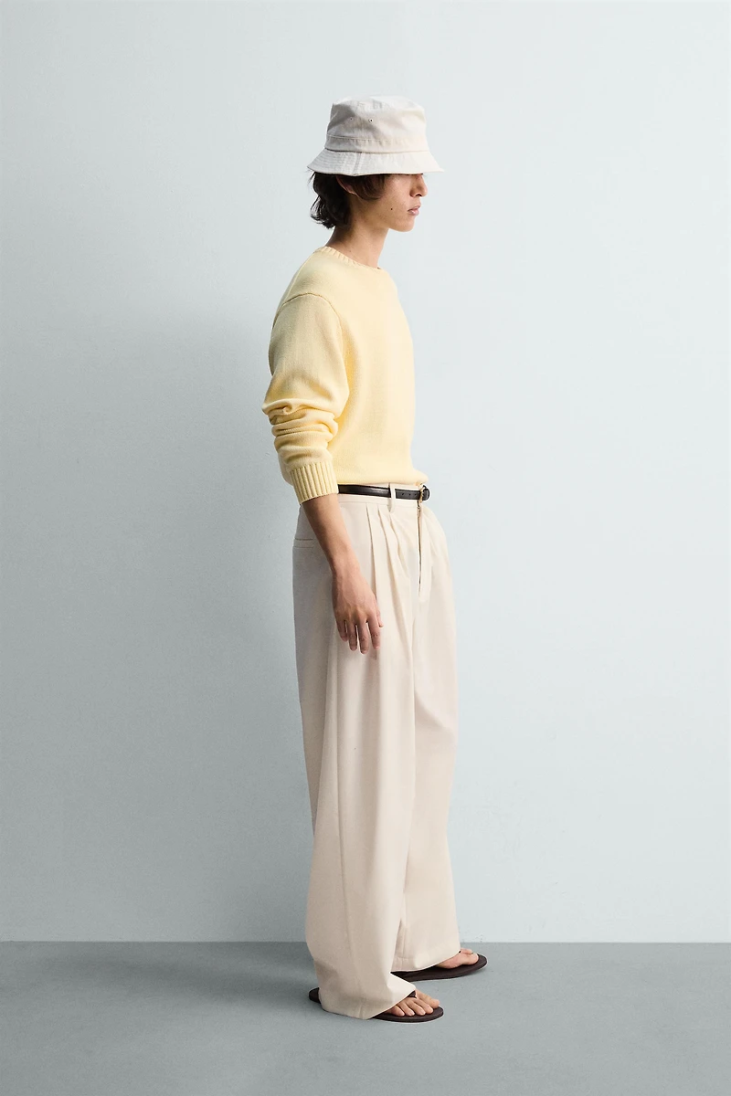 COTTON TEXTURED JUMPER