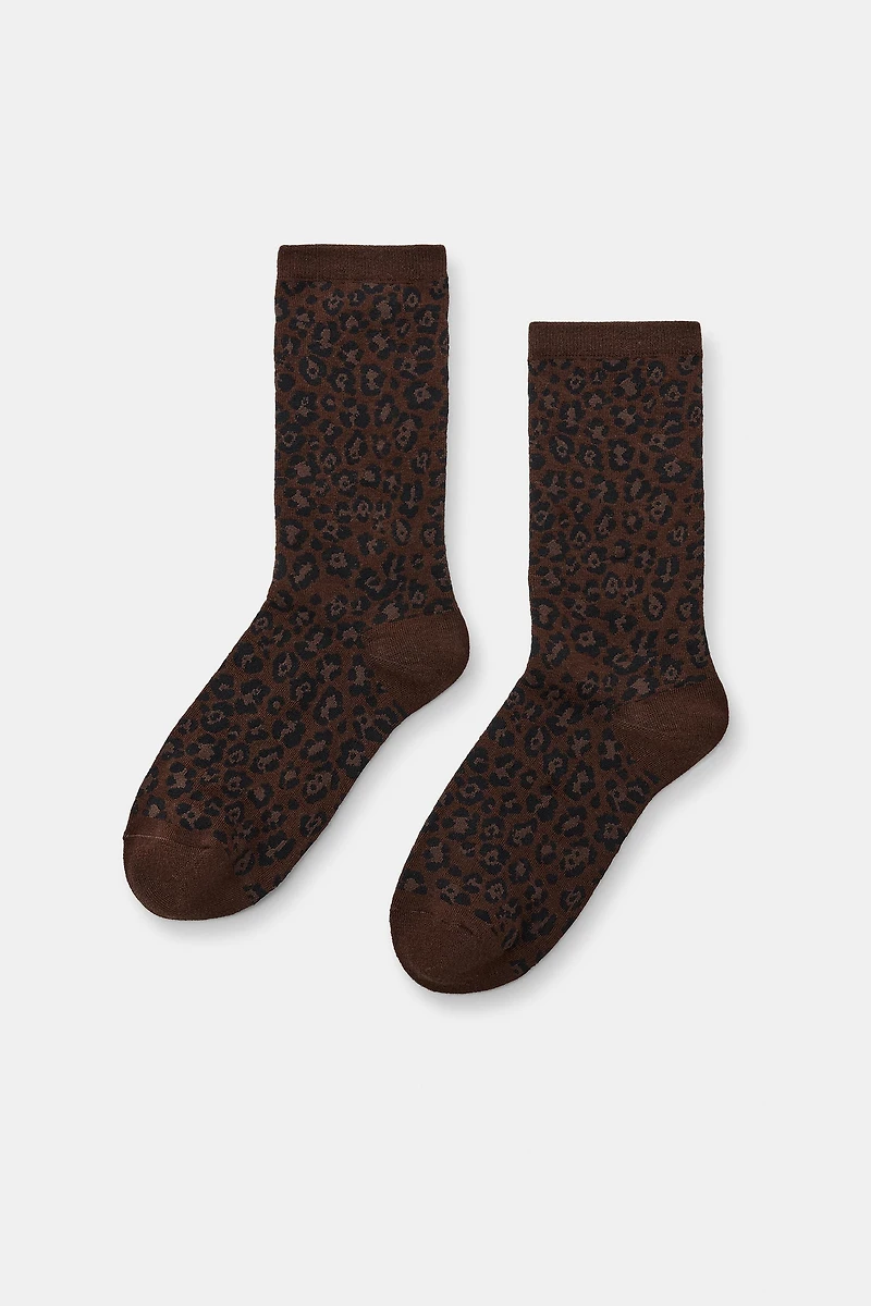 ANIMAL PRINT SOCKS