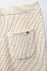 PANTALON DE JOGGING EN MAILLE