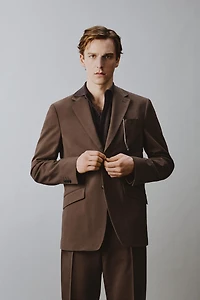 REGULAR FIT SUIT BLAZER