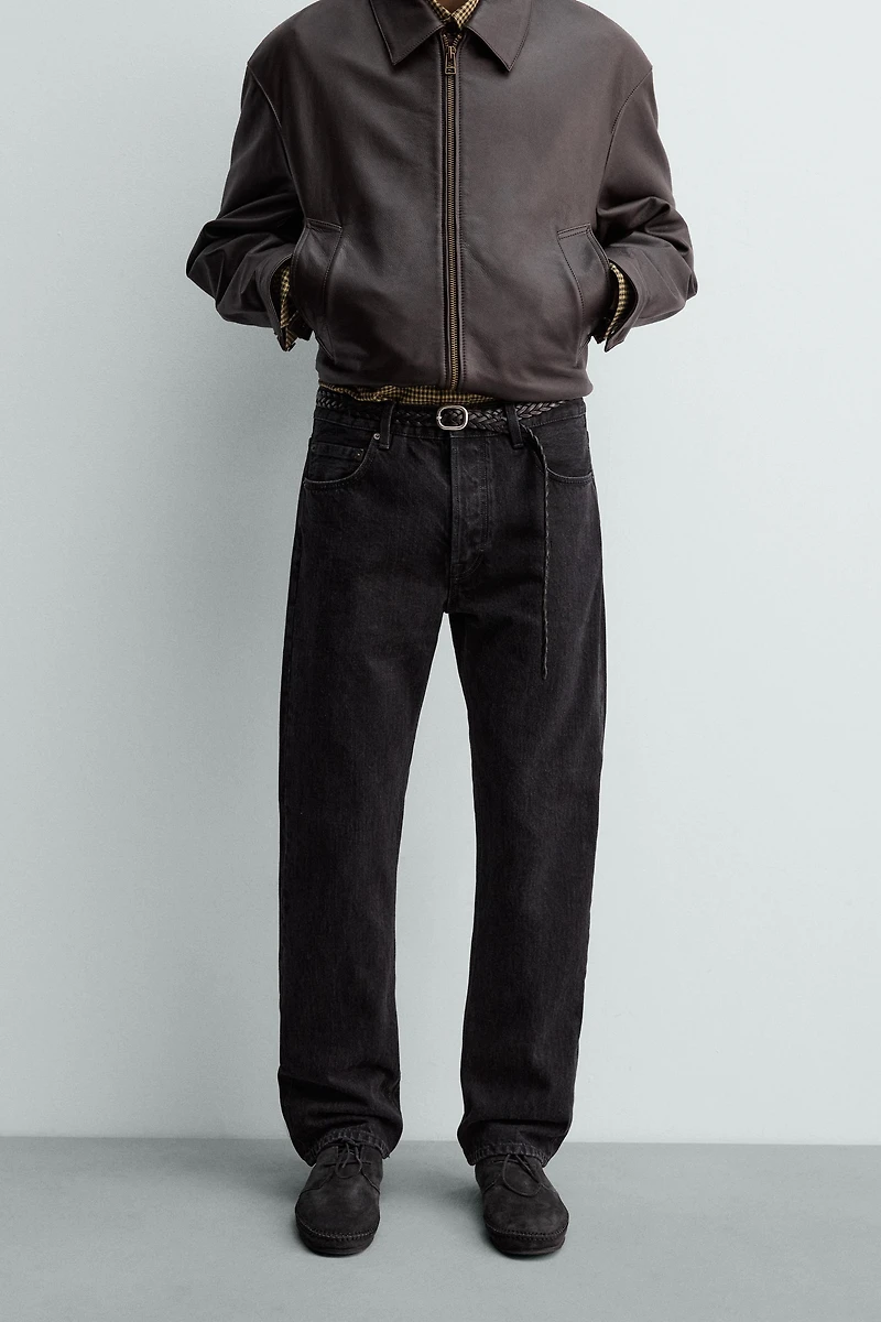 AARON LEVINE X ZARA STRAIGHT FIT JEANS