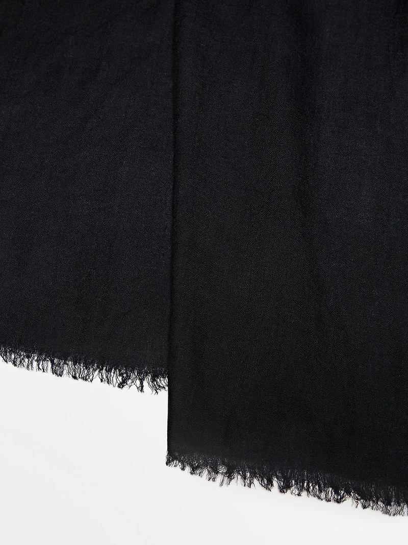 Foulard léger 100 % laine