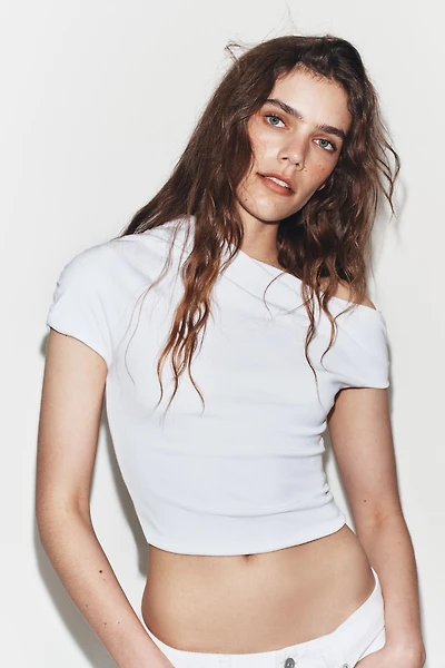 DRAPED ASYMMETRIC TOP