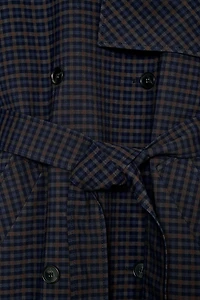 PLAID TRENCH COAT ZW COLLECTION LIMITED EDITION