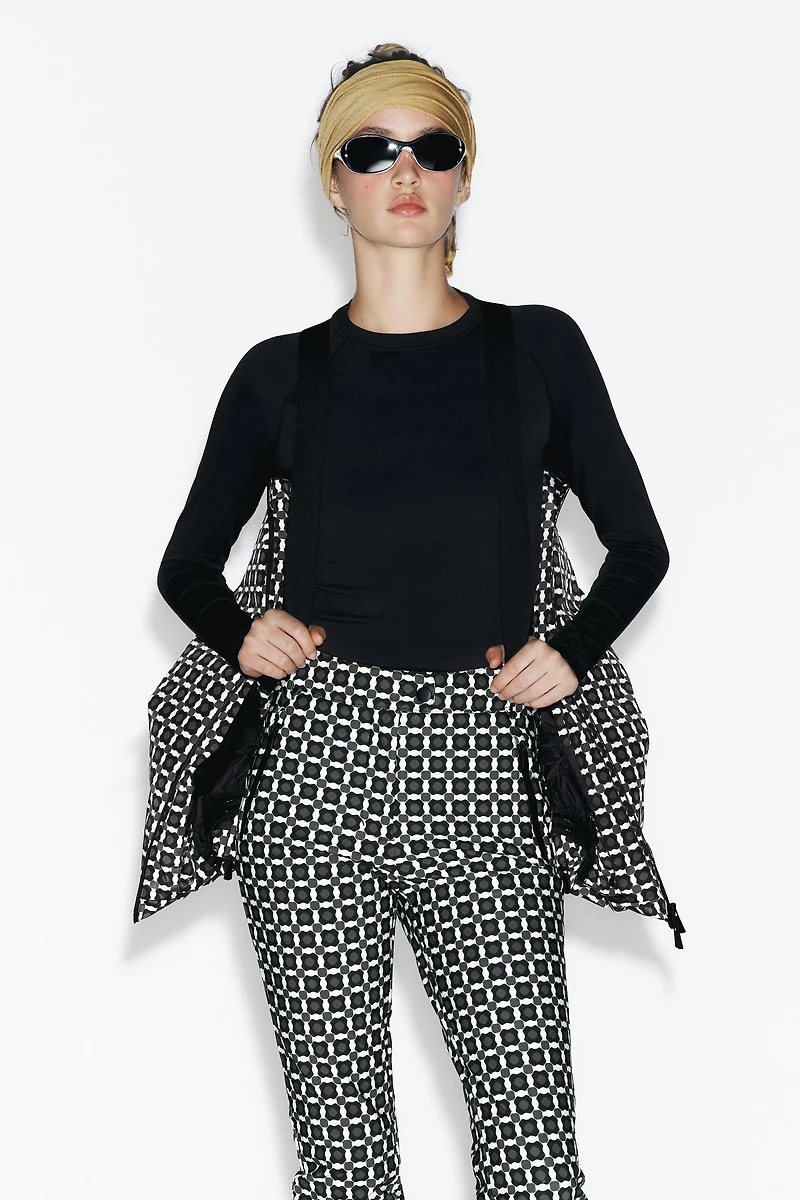 HOODED WATER RESISTANT WINDPROOF DOWN COAT RECCO® TECHNOLOGY SKI COLLECTION