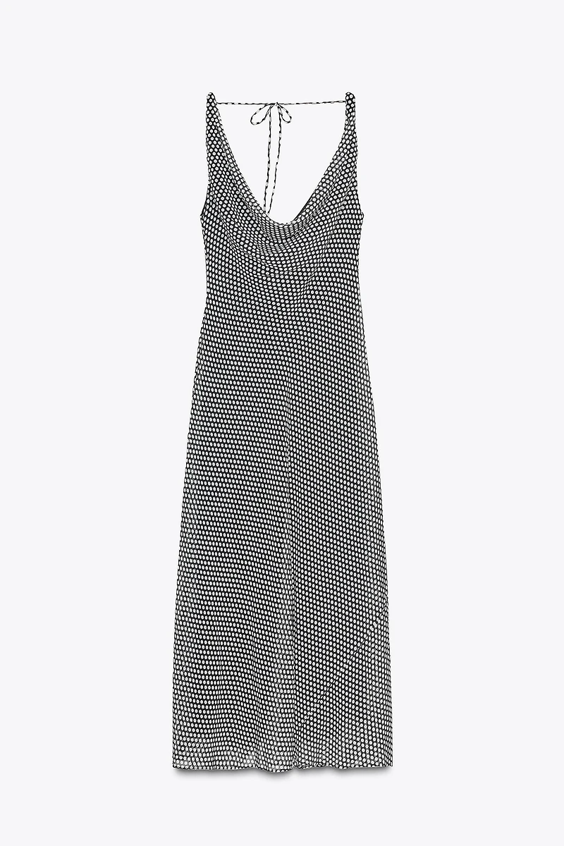 POLKA DOT MIDI DRESS ZW COLLECTION