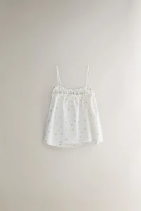 FLORAL COTTON TOP