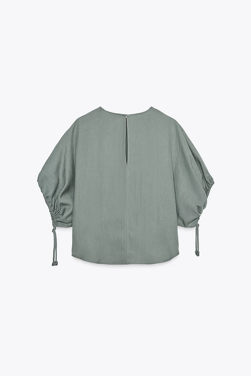 ZW COLLECTION PUFF SLEEVE BLOUSE