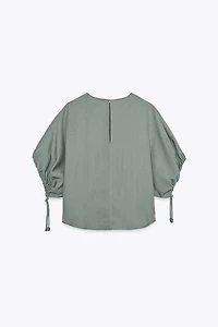 ZW COLLECTION PUFF SLEEVE BLOUSE