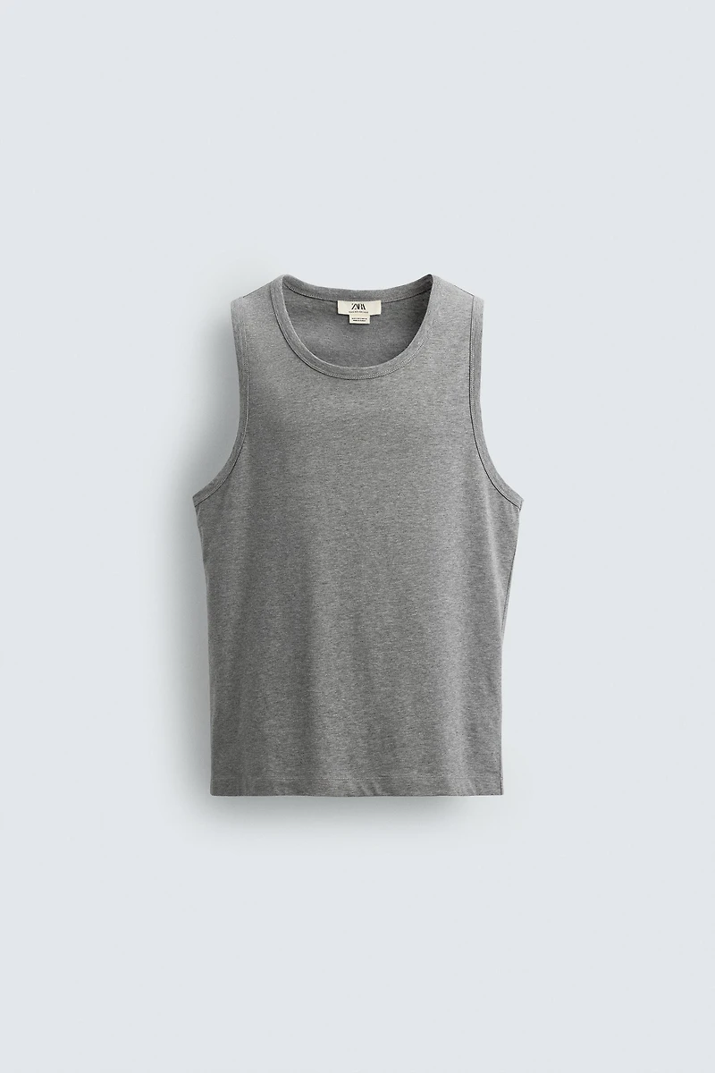 LIMITED EDITION TANK TOP WITH BINDING