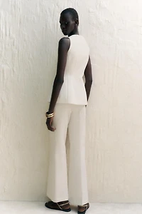 ZIP-UP BUSTIER VEST