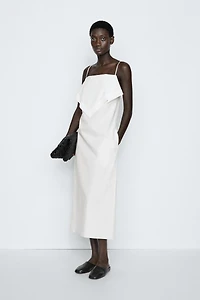 Scarf detail midi dress - STUDIO