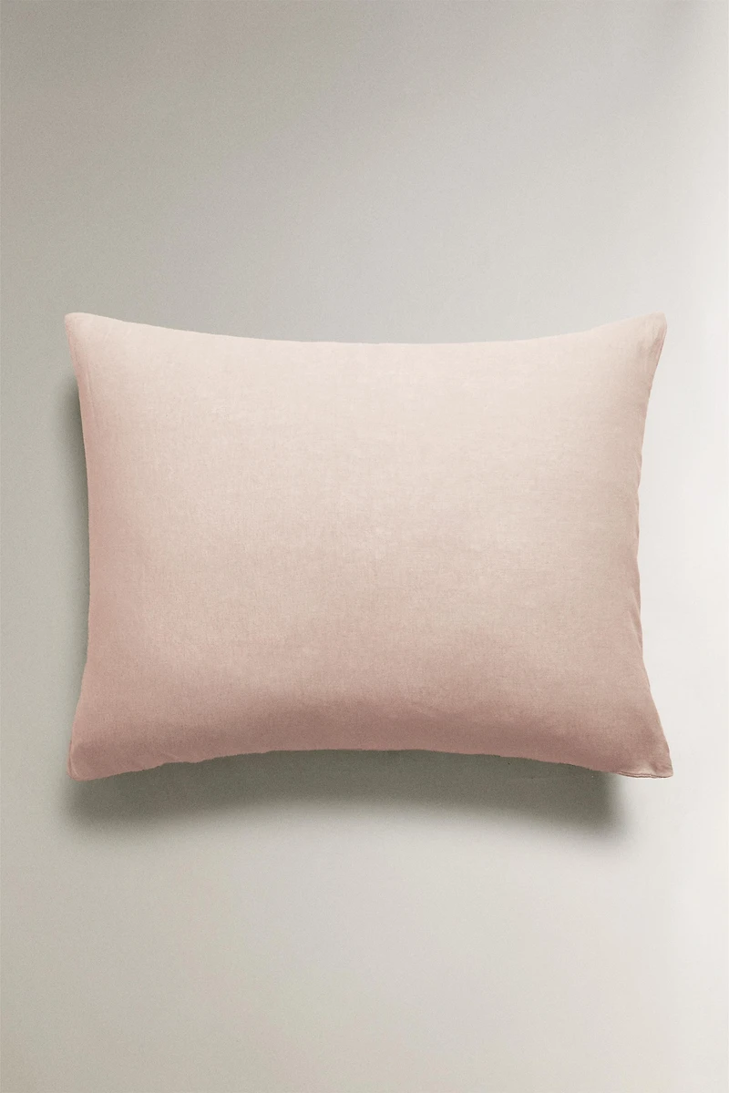 XXL LINEN THROW PILLOW COVER