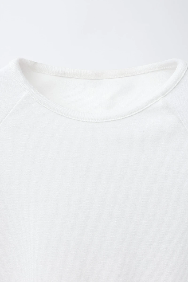 MODAL RAGLAN SLEEVE T-SHIRT