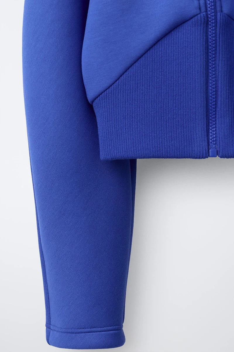 RIB NEOPRENE JACKET