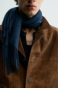 SURCHEMISE EN CUIR DAIM