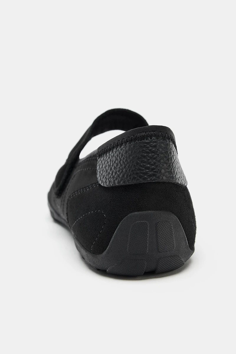 SPORTY BALLET FLATS
