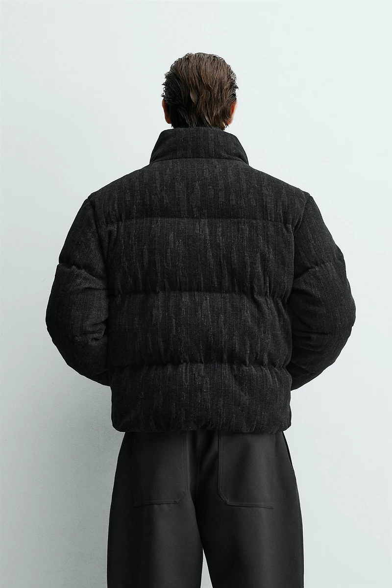 CROPPED FIT PUFFER JACKET