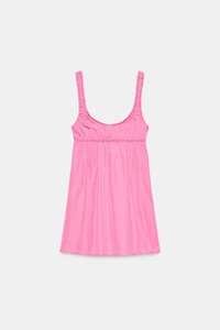 SHORT NYLON STOPPER DRESS
