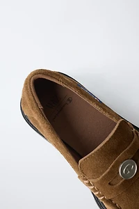 MOCASSINS EN CUIR CHAMPION ® X ZARA