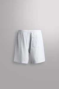 9" COTTON SWEATSHORTS