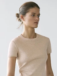 T-shirt en coton à manches courtes
