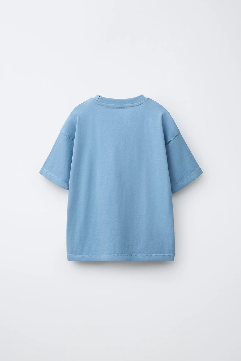 RAISED TEXT T-SHIRT