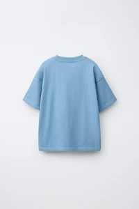RAISED TEXT T-SHIRT