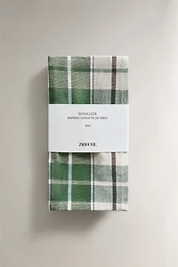 SET OF DYED THREAD NAPKINS (SET OF 2)