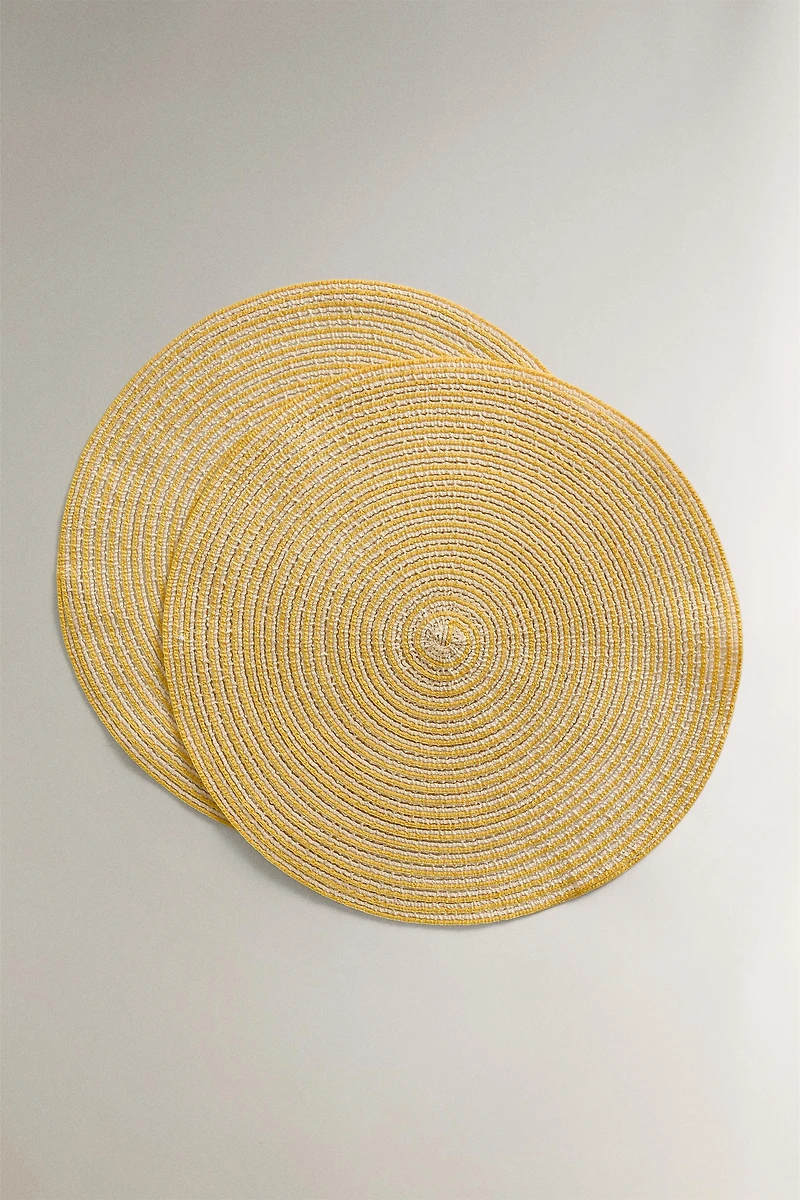 SET OF ROUND PLACEMATS (SET 2)