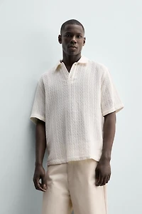 JACQUARD POLO SHIRT