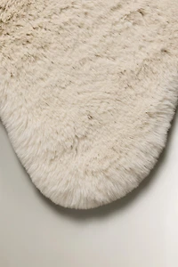 IRREGULAR FUZZY SMALL AREA RUG