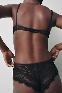 LACE TRIANGLE BRALETTE
