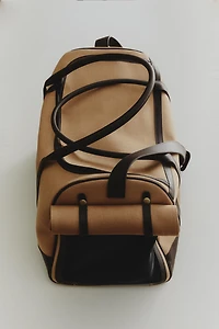 LEATHER PET CARRIER