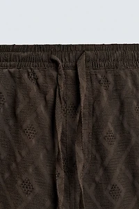 SHORT JACQUARD GÉOMÉTRIQUE