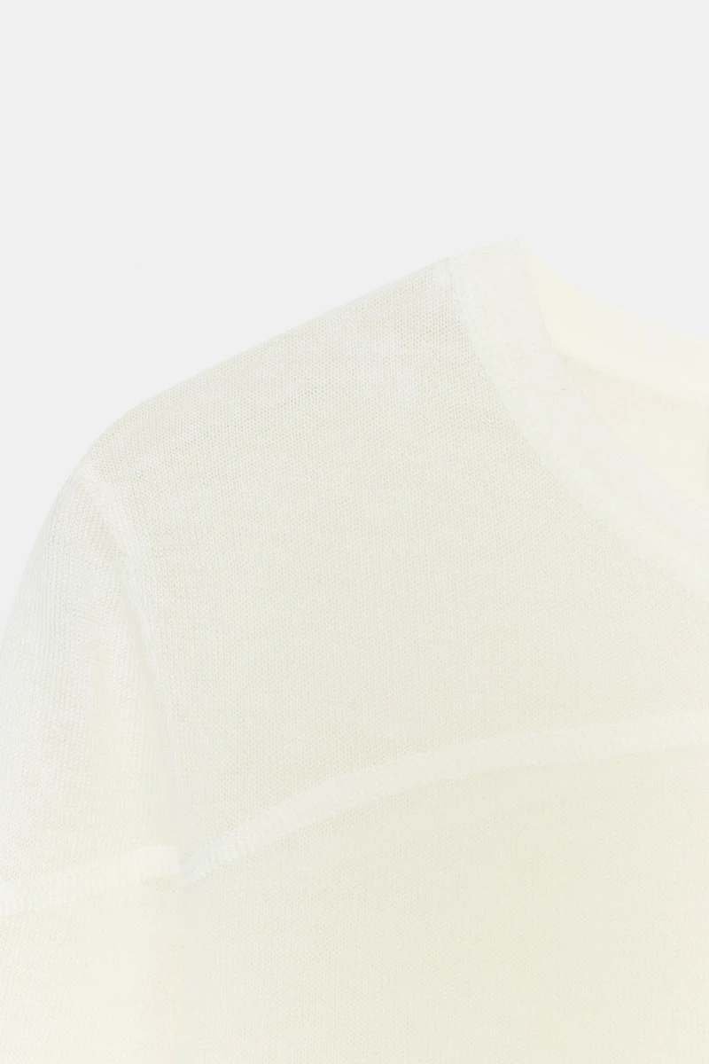 FINE-KNIT WOOL JUMPER