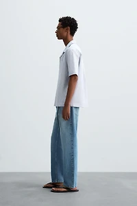 CHEMISE OXFORD RAYÉE