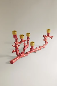 METAL CORAL CANDLESTICK | MARISA BERENSON