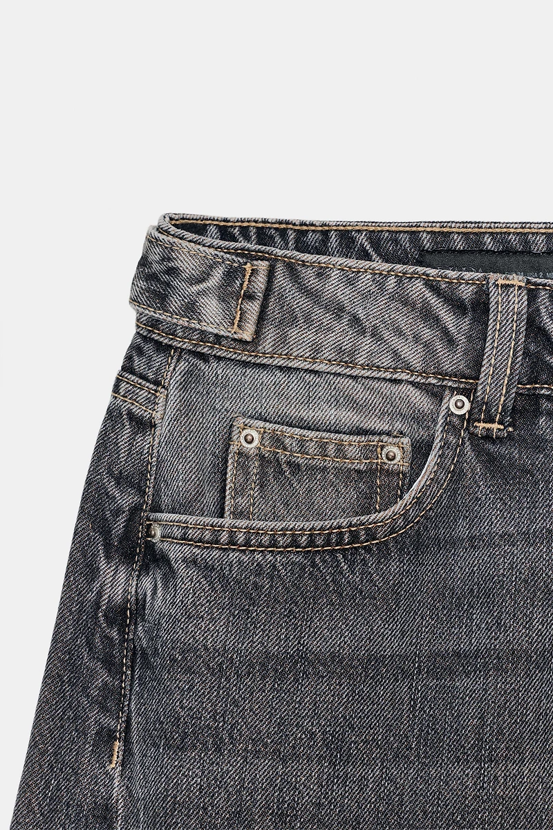 JEANS Z1975 WIDE LEG TAILLE MI-HAUTE COUTURES