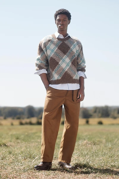 PULL EN JACQUARD GÉOMÉTRIQUE ÉDITION LIMITÉE