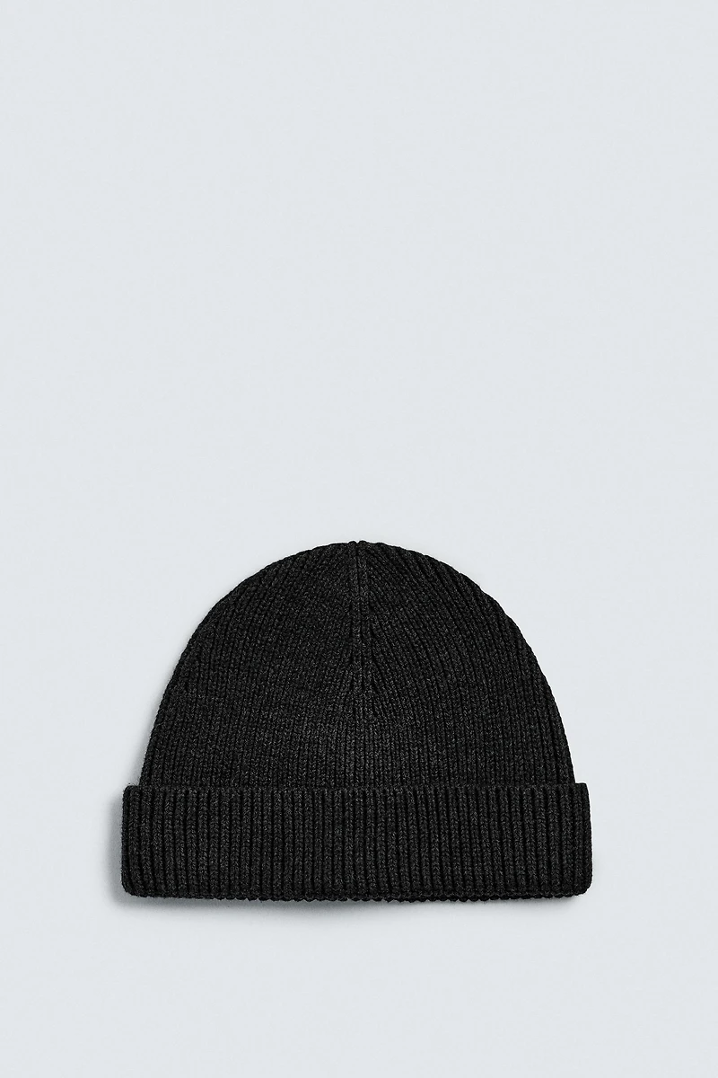 ORIGINS COTTON BLEND BEANIE