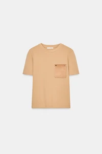 CONTRAST POCKET T-SHIRT