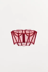 LACE UNDERWIRE CORSET