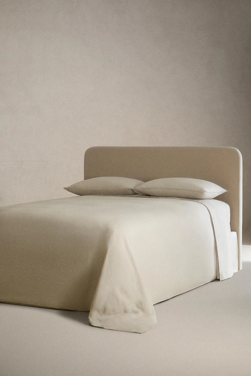 WASHED LINEN DUVET COVER (140 GXM²)
