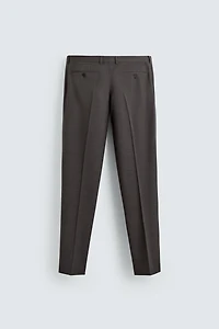 PANTALON DE COSTUME STRUCTURÉ