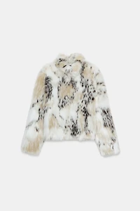 ZW COLLECTION FAUX FUR JACKET